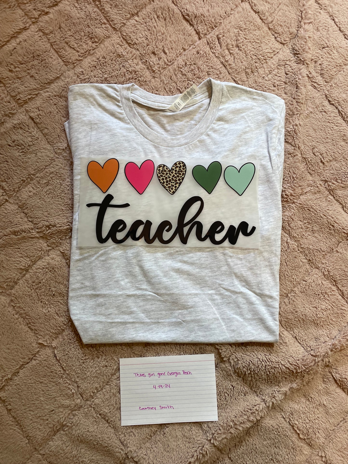 Teacher hearts