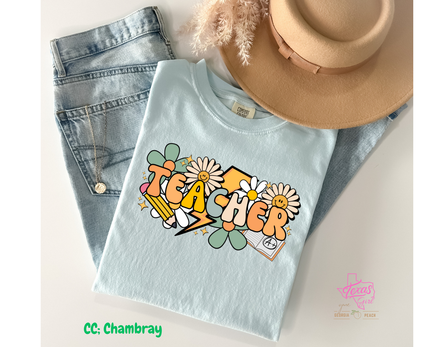 Retro Groovy Teacher
