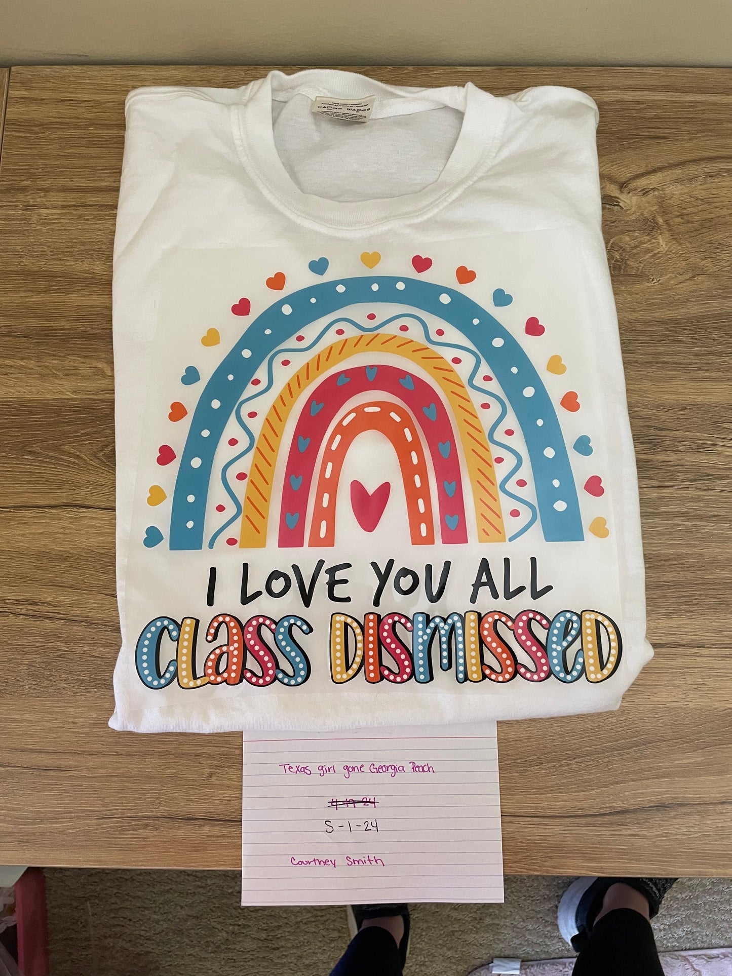 I love you all class dismissed!