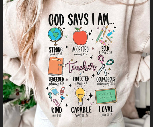 God says I am