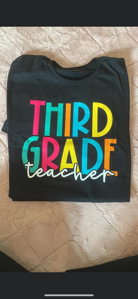 2X-Third Grade Teacher- Ready to ship!