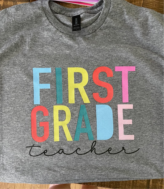 Large-First Grade Teacher- Ready to ship!