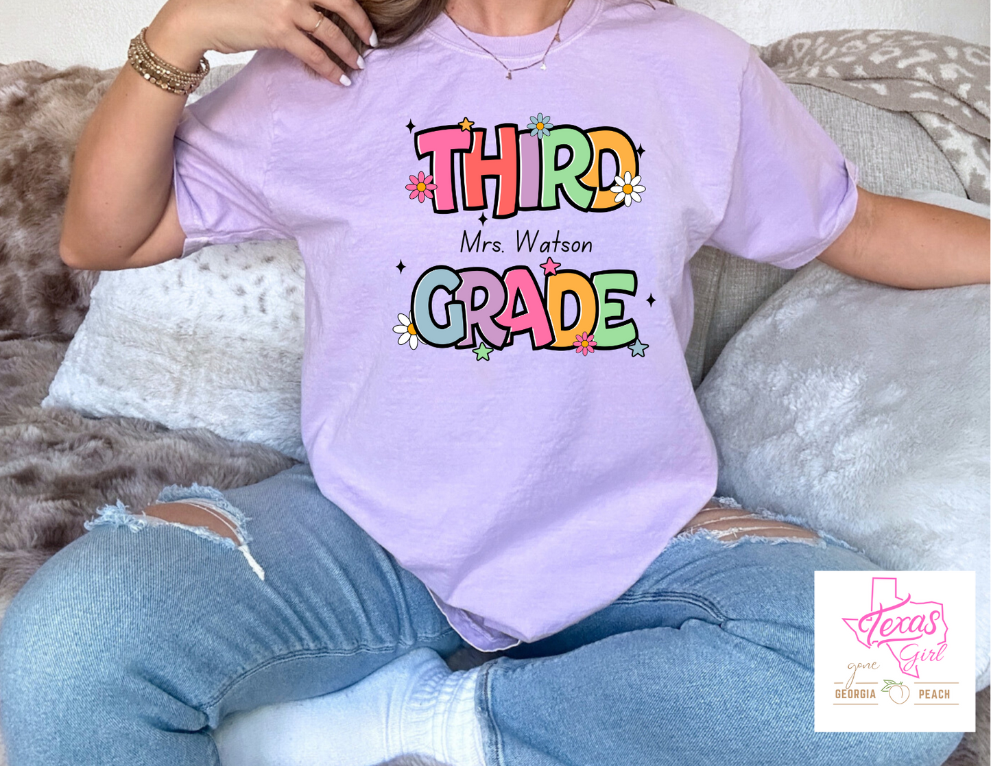 3rd Third Grade (with or without personalization)