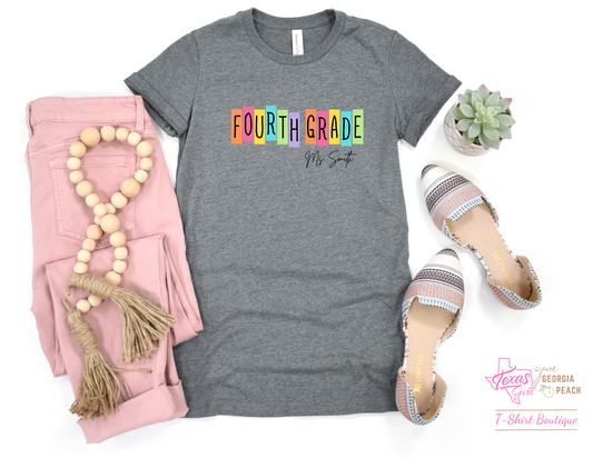 4th Fourth (with or without personalization)