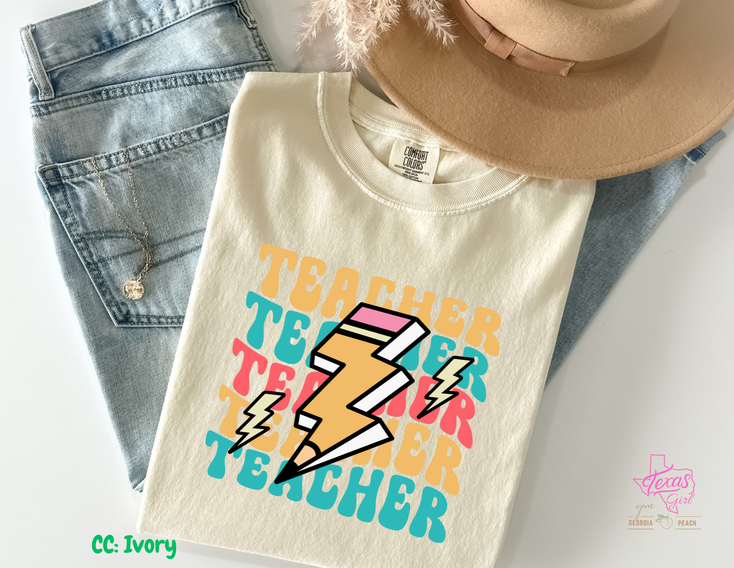 Teacher lightning bolt