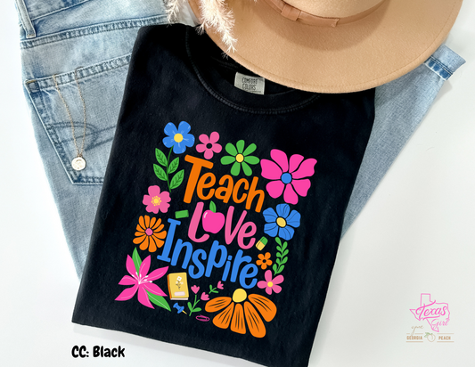 Teach Love Inspire Collage
