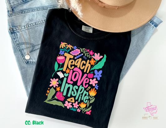 Teach Love Inspire Collage