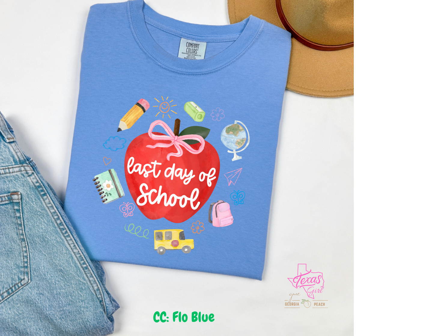 Last day of school-Apple