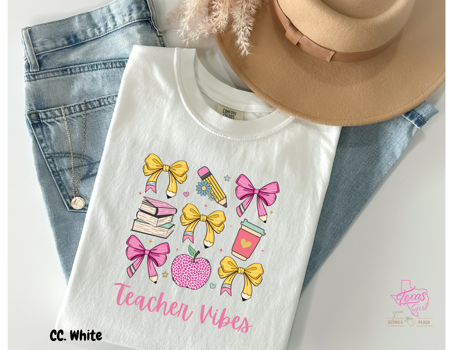 Square Bows #Teacher Vibes