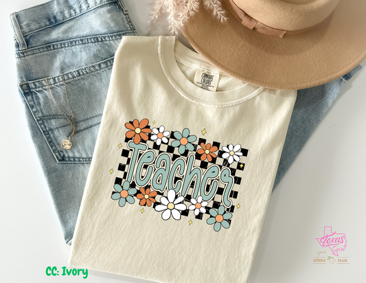 Teacher boho floral