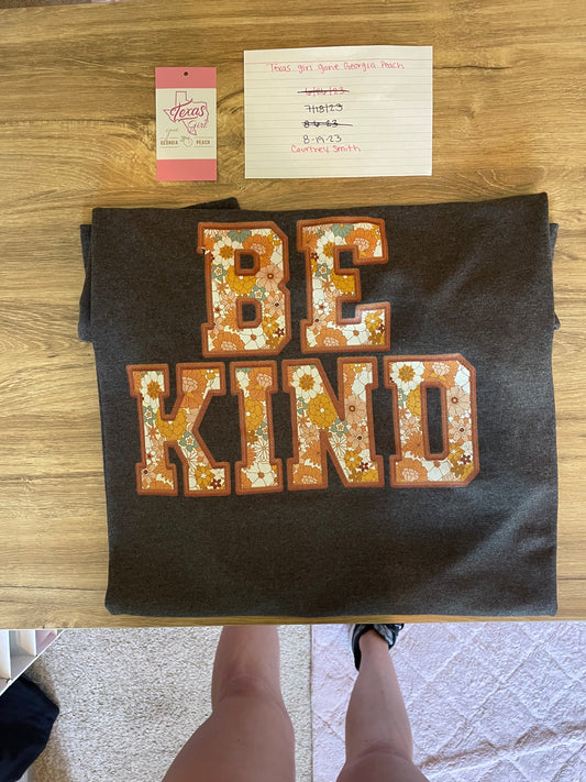 Be kind