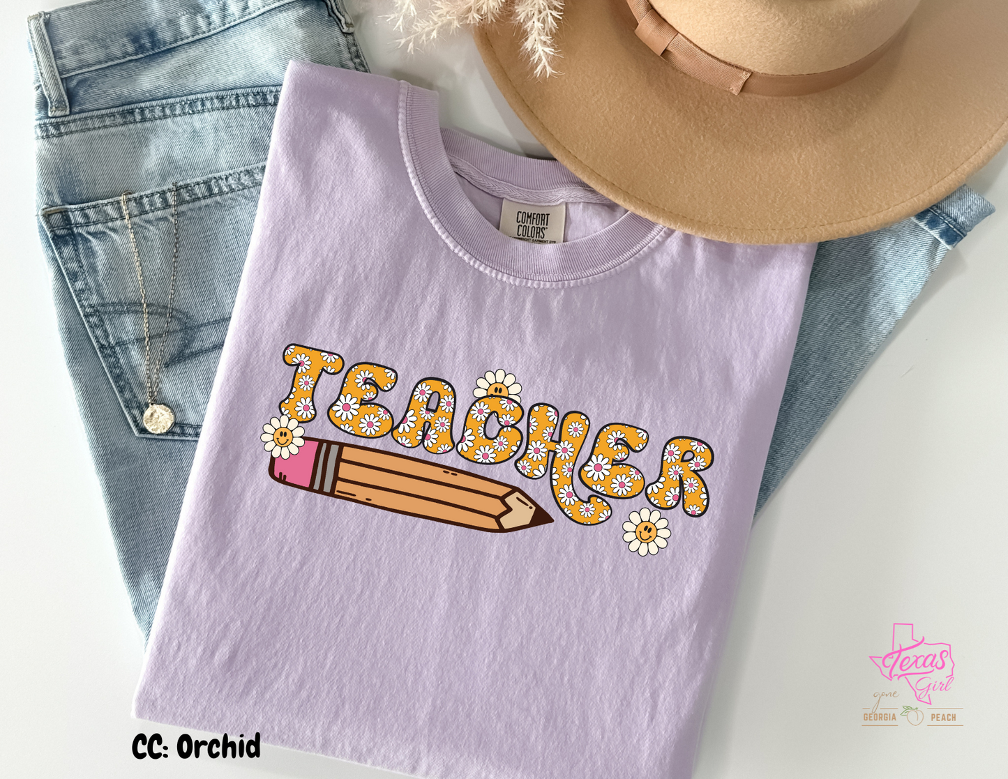 Teacher- Pencil/Flower