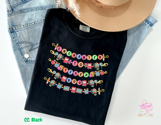 Enchanted to teach you