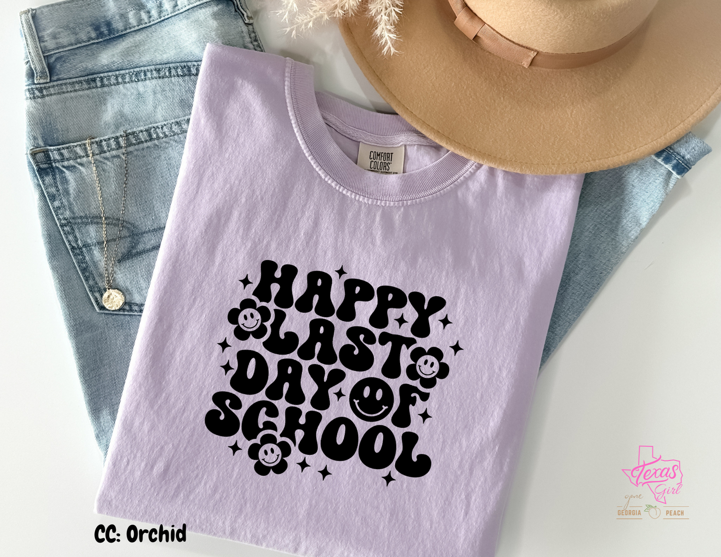 Happy Last day of school- Black Groovy