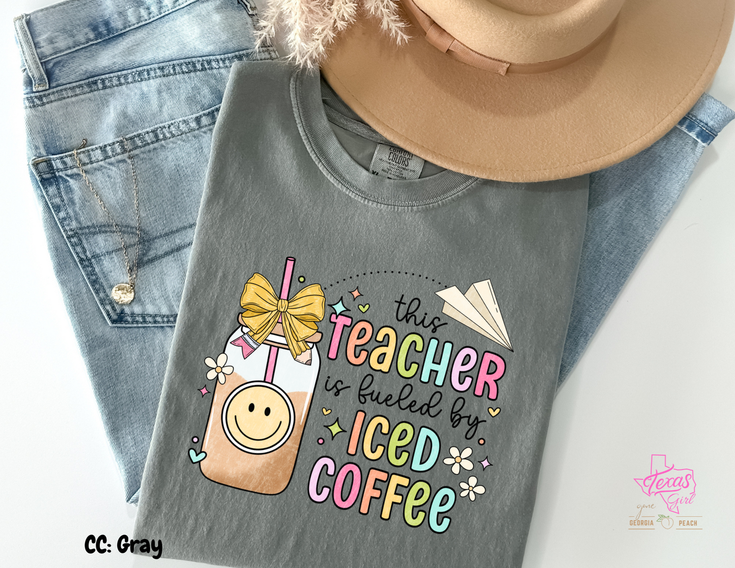 This teacher is fueled by Ice coffee
