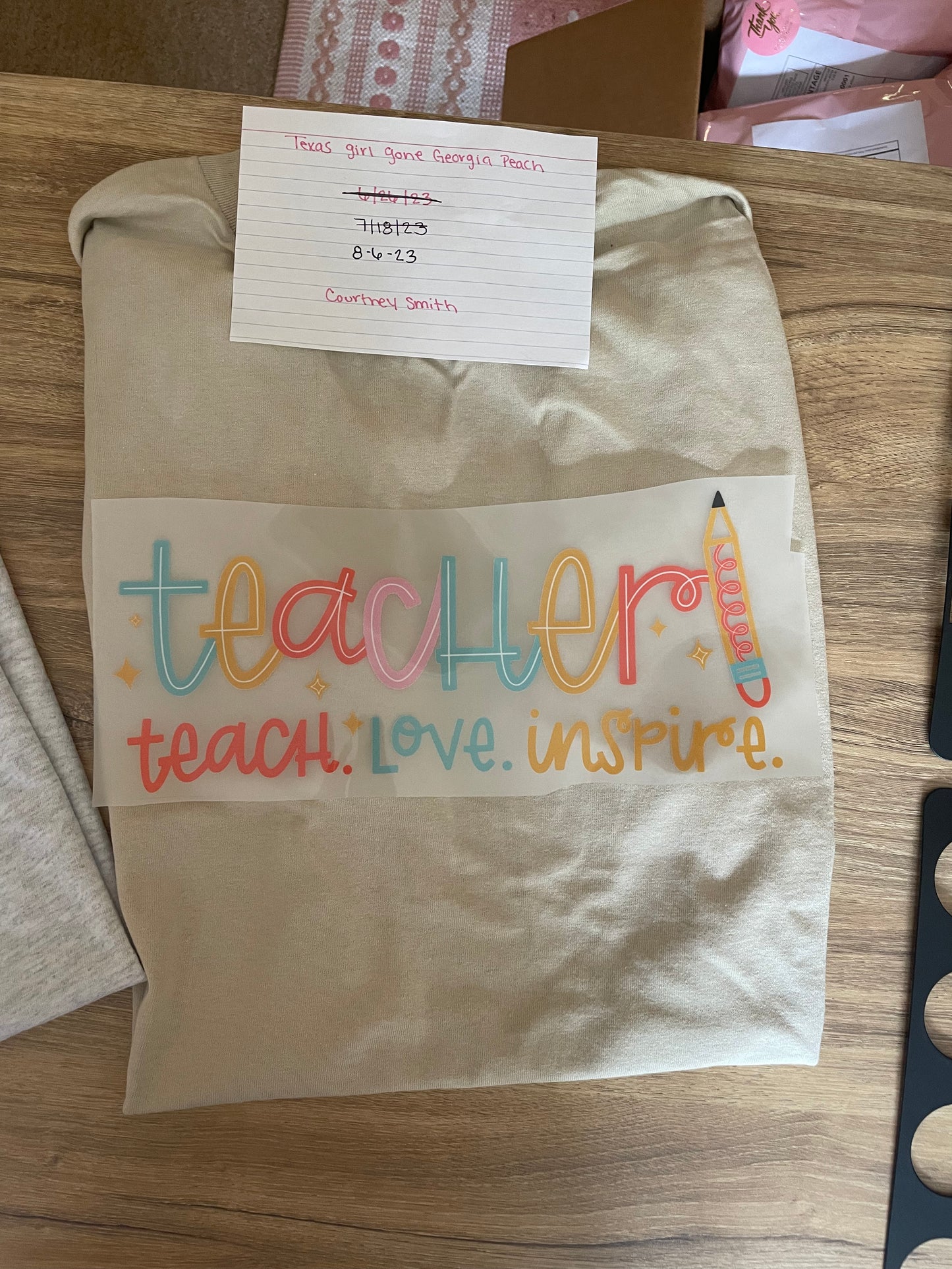 Teach love inspire