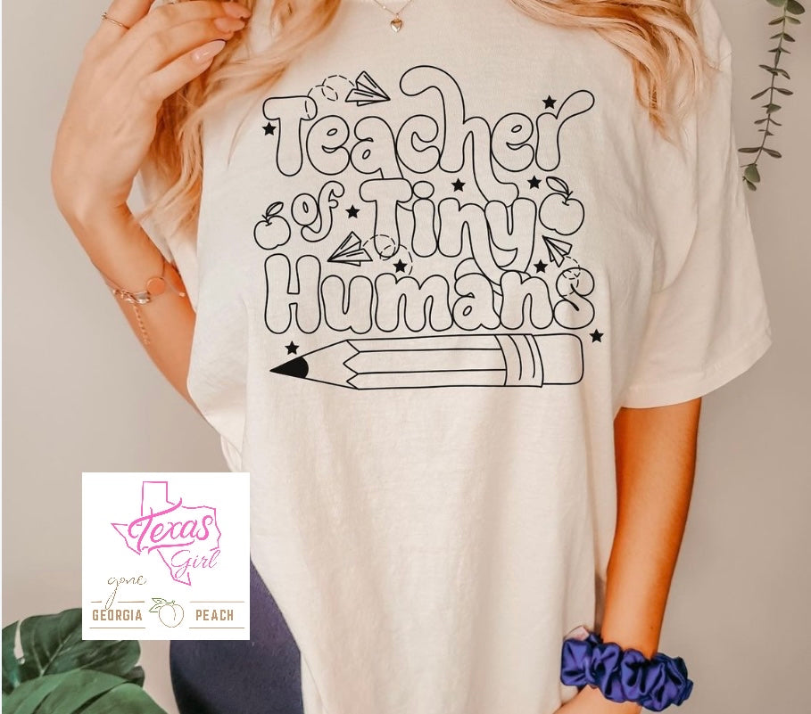 Teacher of tiny humans