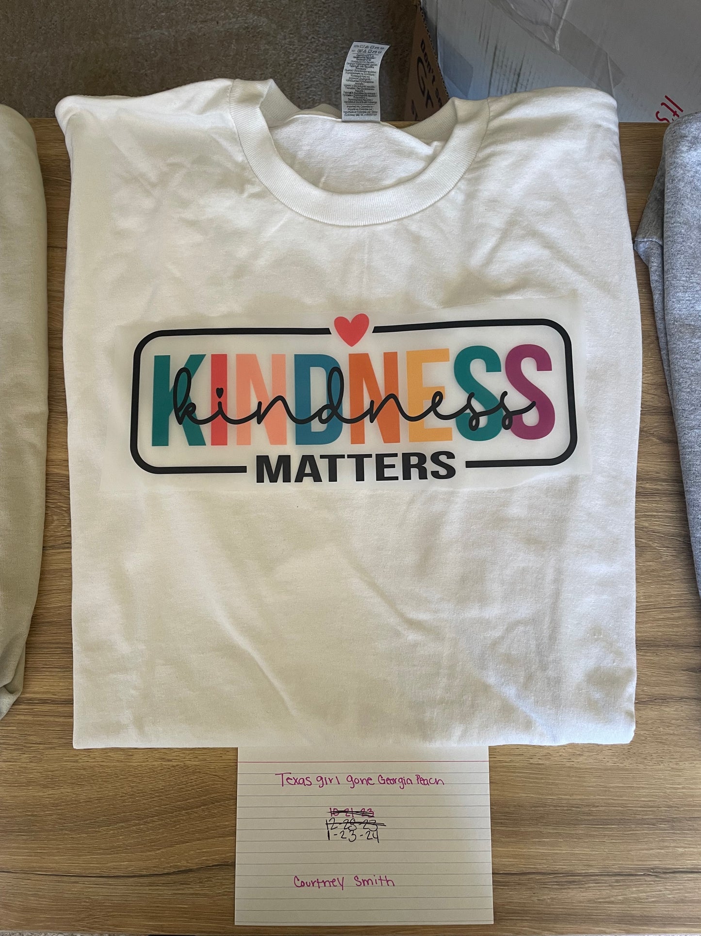 Kindness matters