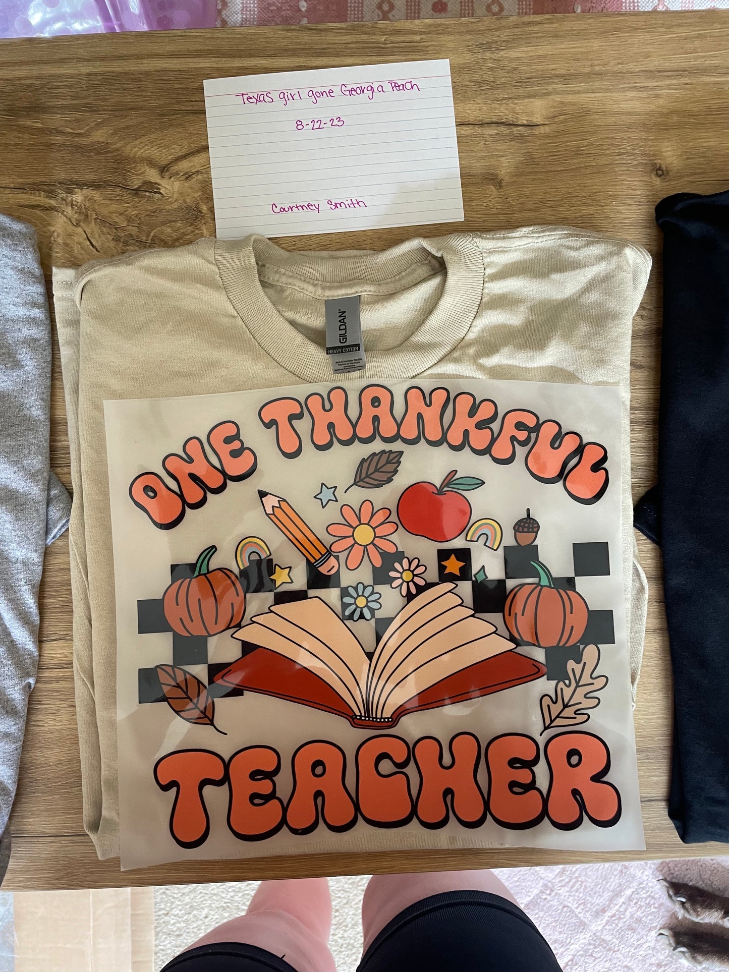 One Thankful teacher