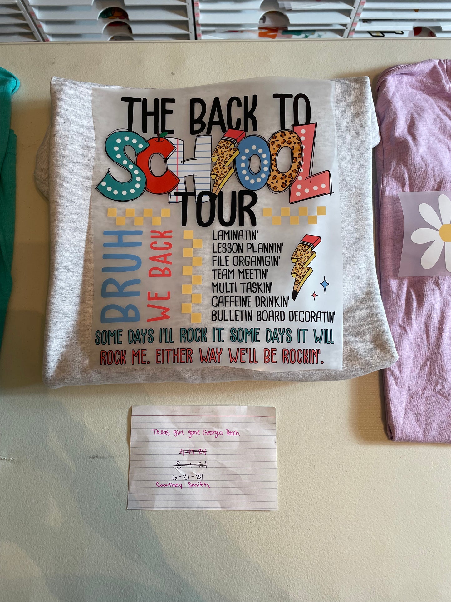Back to school Teacher tour