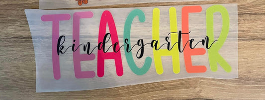 Kindergarten teacher