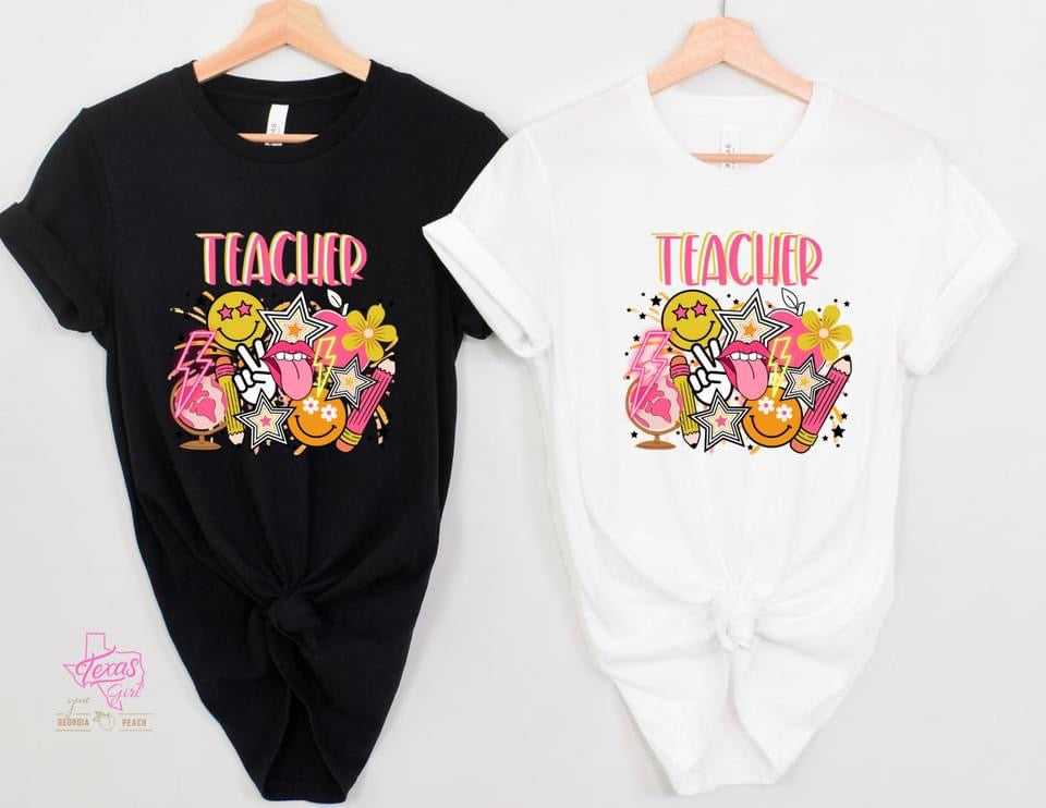 Retro Teacher collage