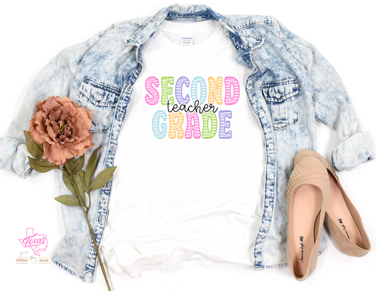 2nd Second grade teacher sketch