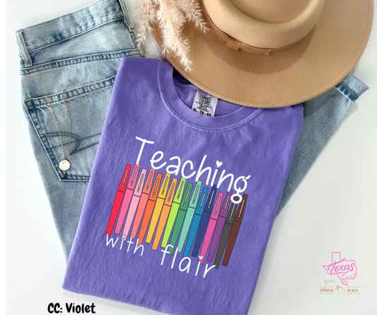 Teaching with flair- White