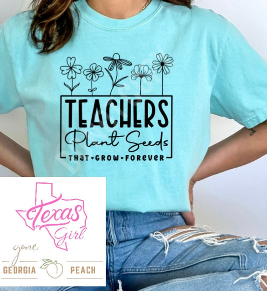 Teachers- plant seeds that grow forever