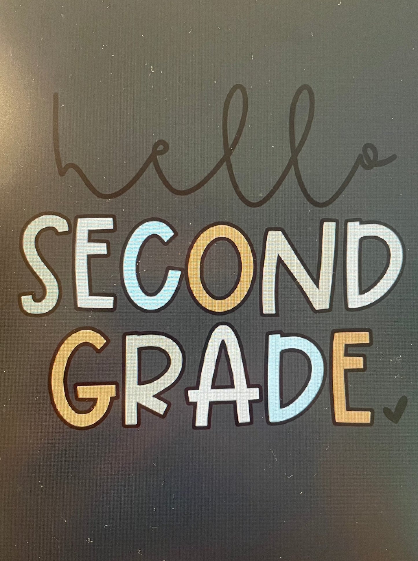 Hello Second grade