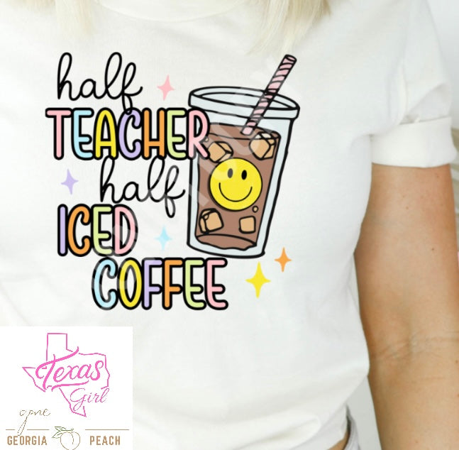 Half teacher half coffee