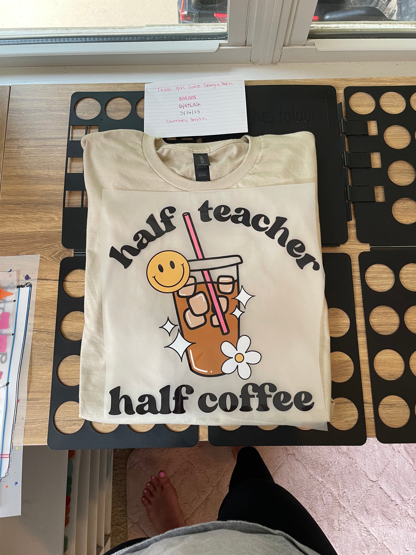 Half Teacher half Coffee