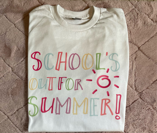 School’s out for the summer! ☀️