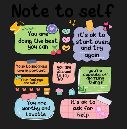 Note to self