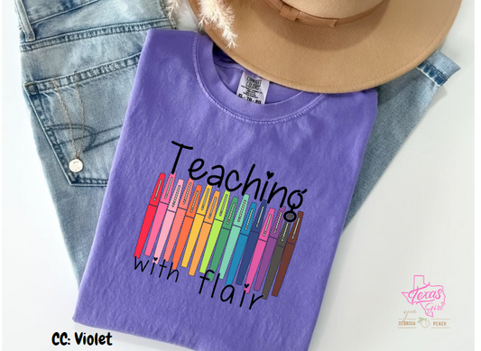 Teaching with flair- black