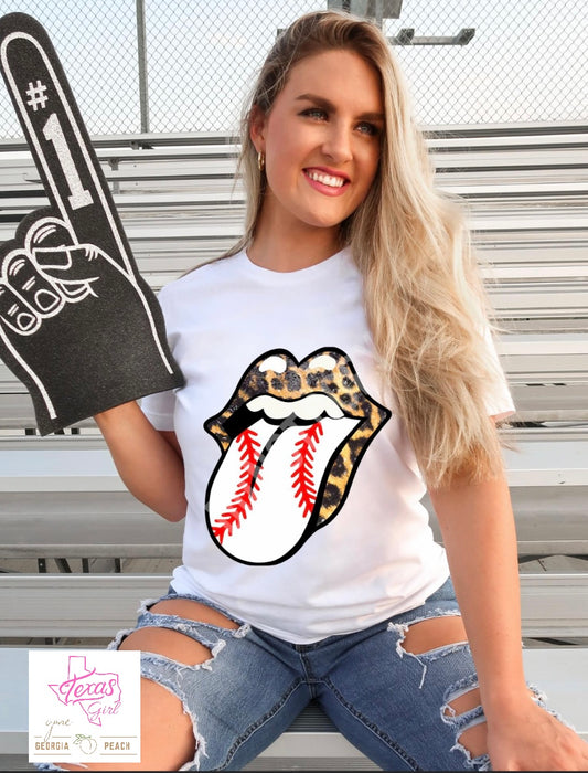 Baseball lips Tshirt ⚾️