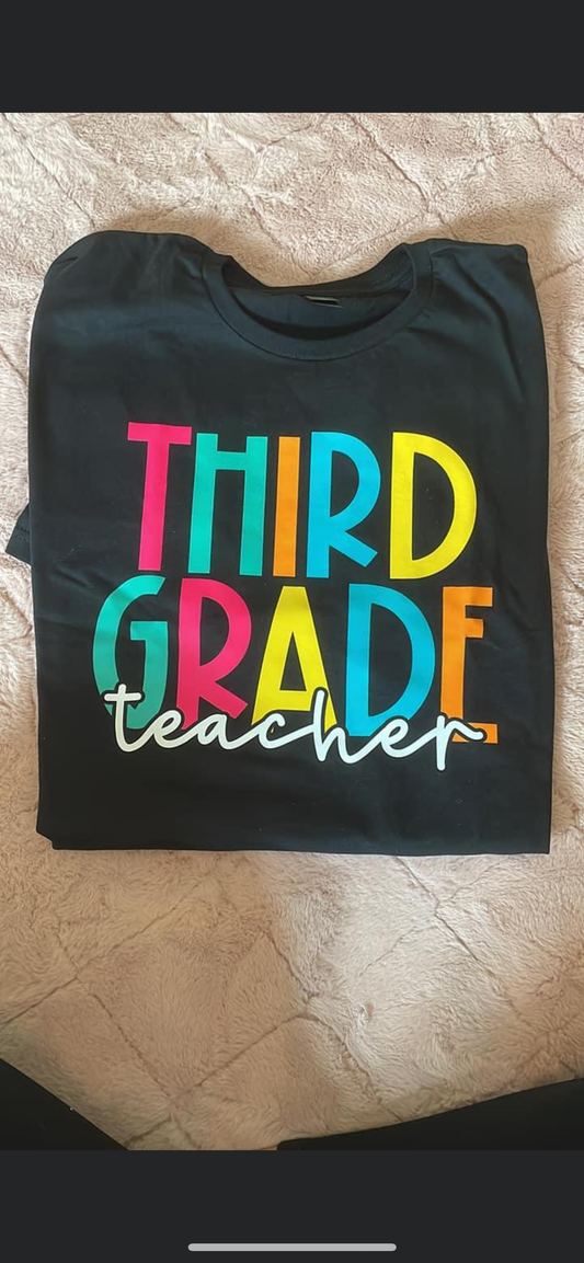 2X-Third Grade Teacher- Ready to ship!