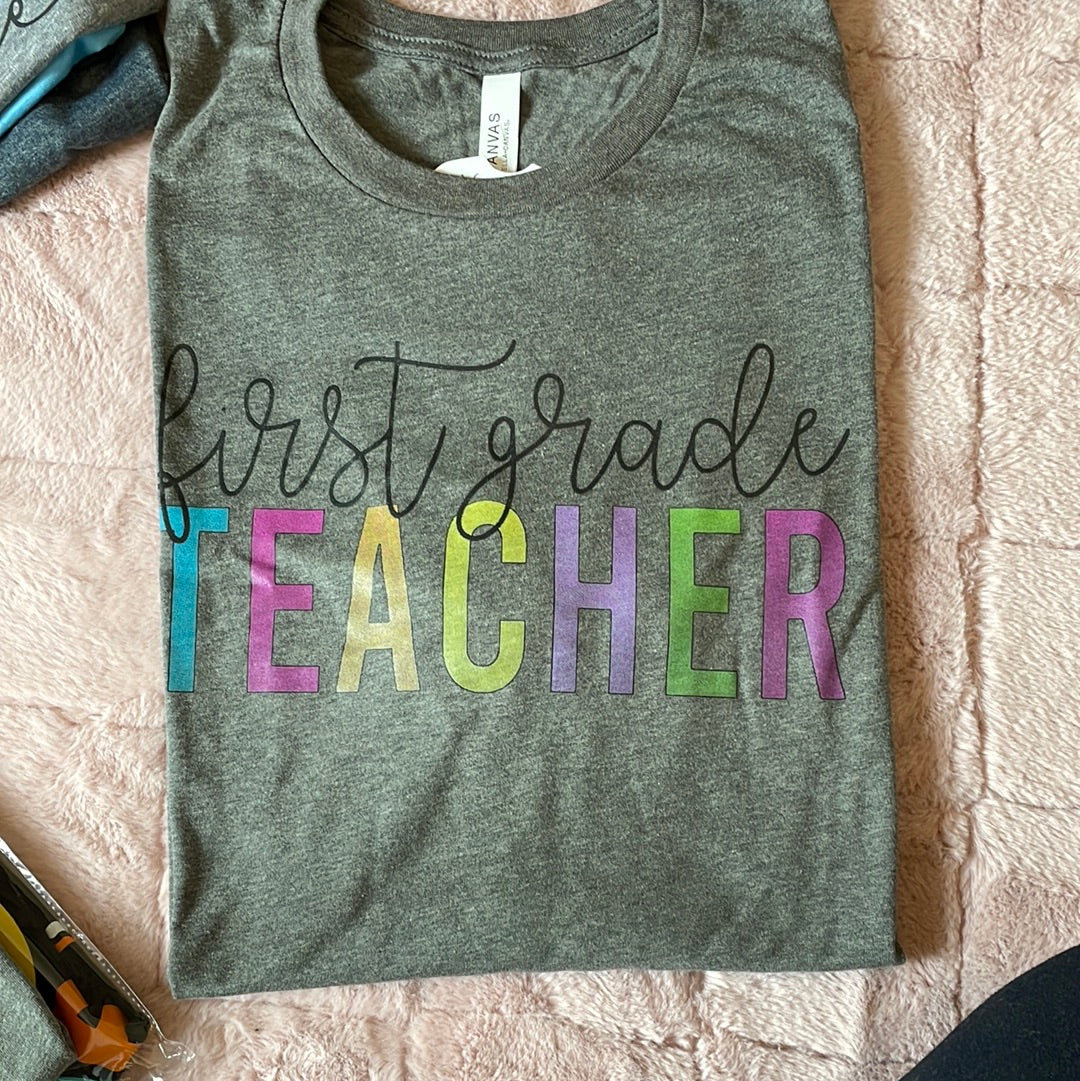 XL- First Grade Teacher- Ready to ship!