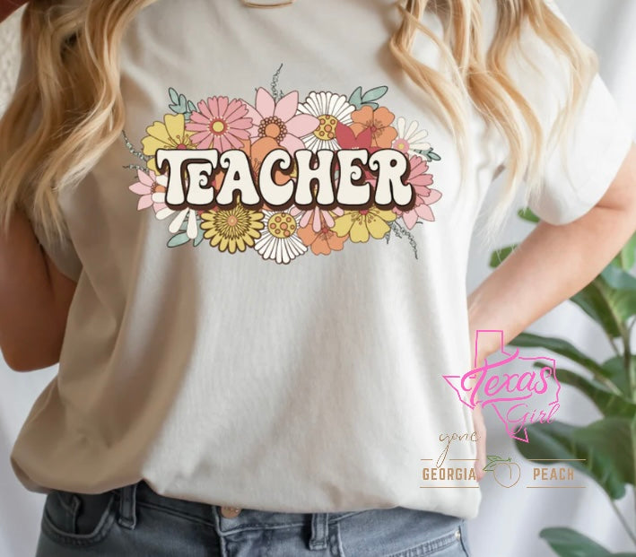 Teacher-Flowers