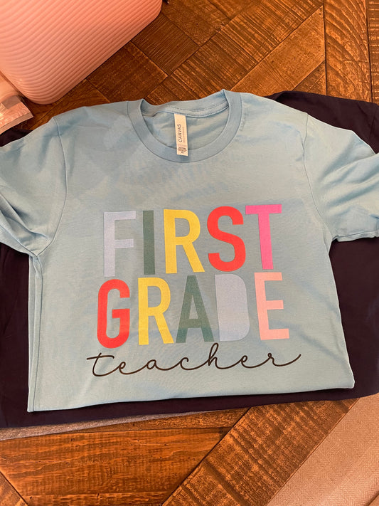 XS-First Grade Teacher- Ready to ship!