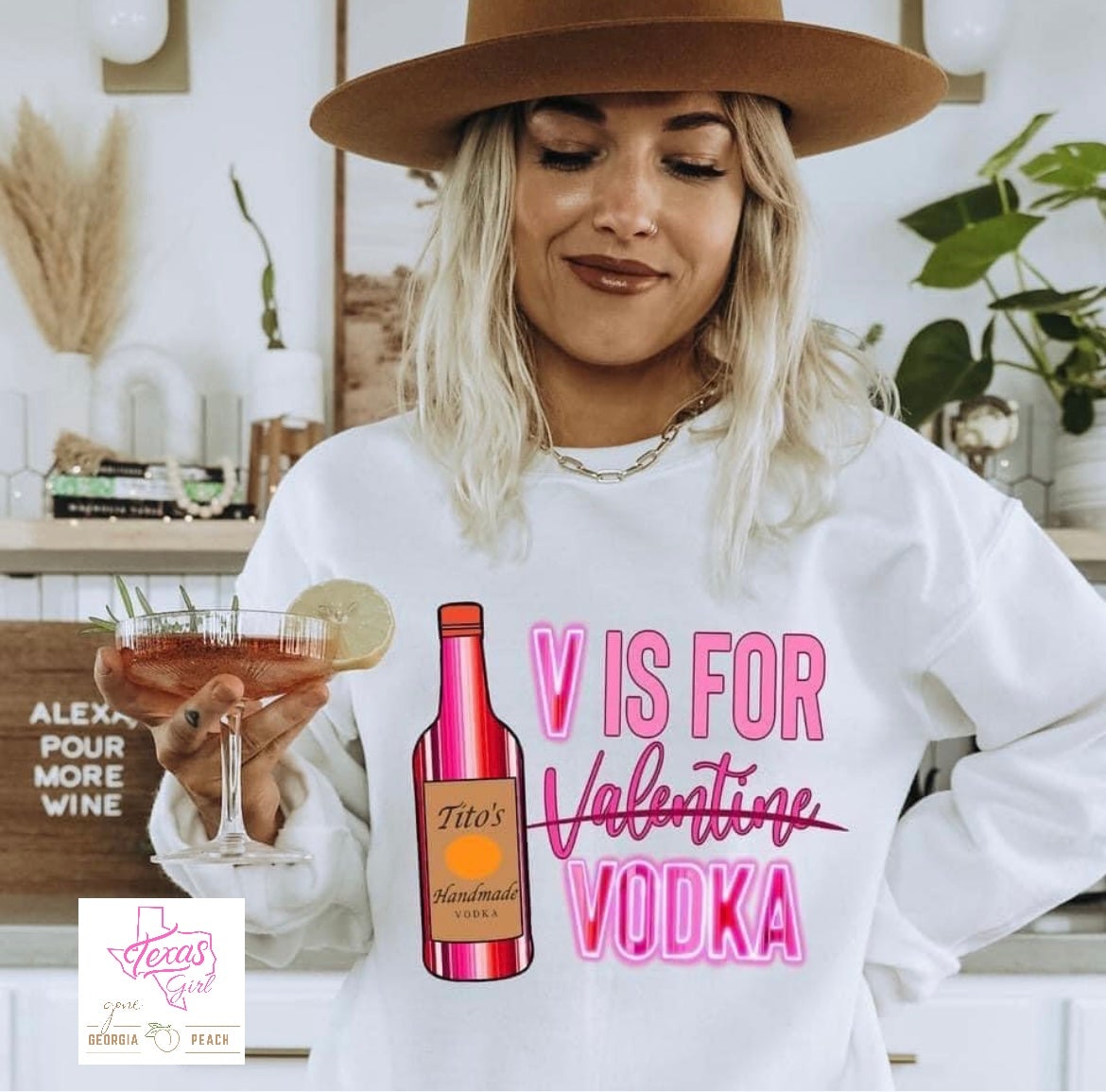 V is for vodka TShirt