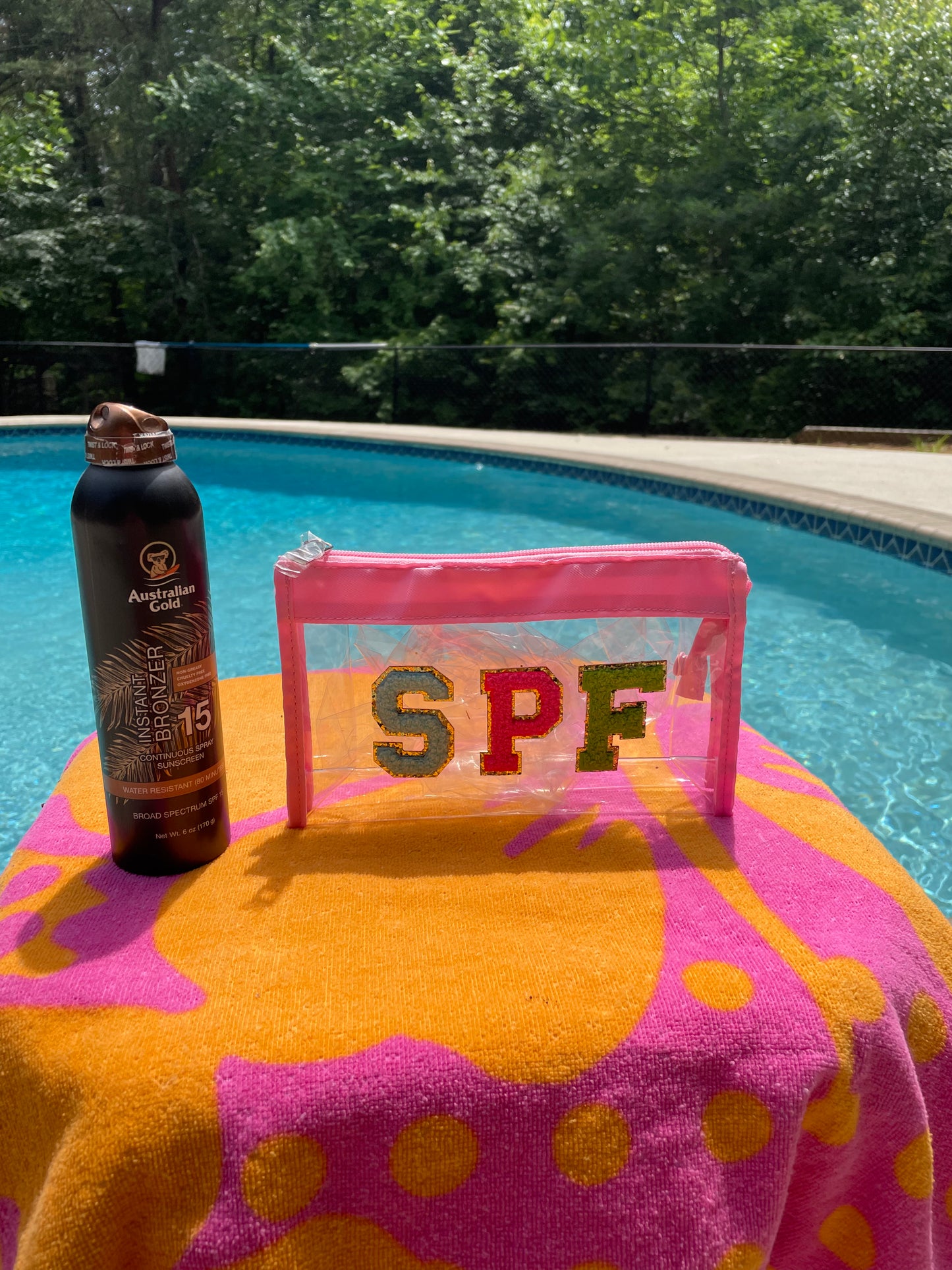 SPF Clear pouch