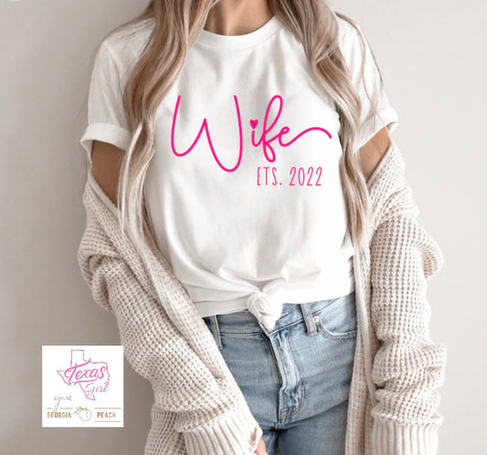 Hot pink Wife 2022