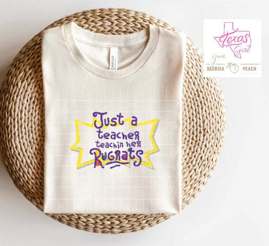 Just a Teacher teaching her Rugrats.