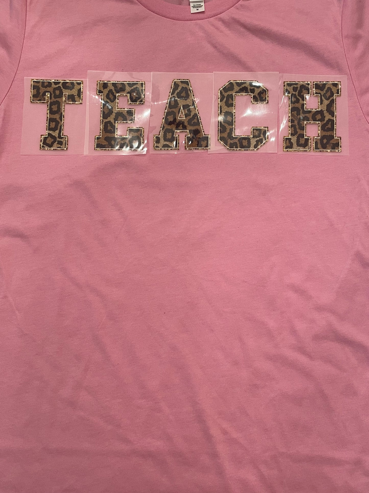 Faux Leopard print Teach