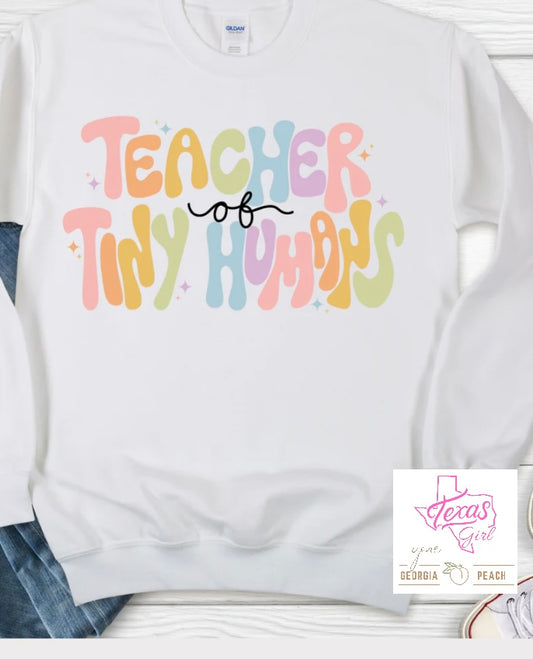 Teacher of Tiny humans