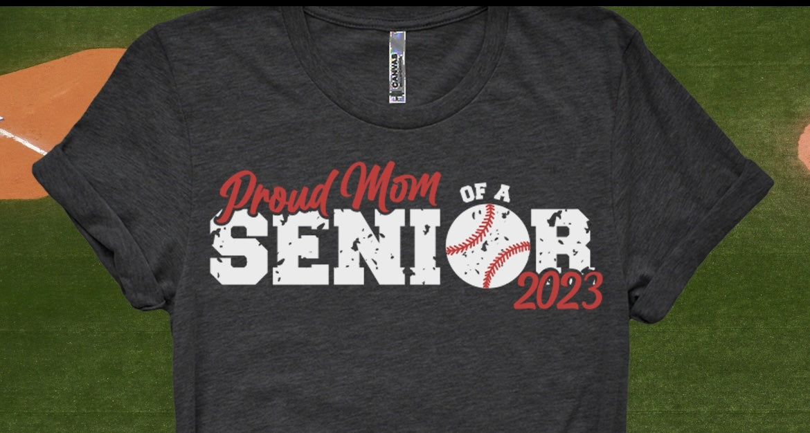 Proud senior mom Baseball