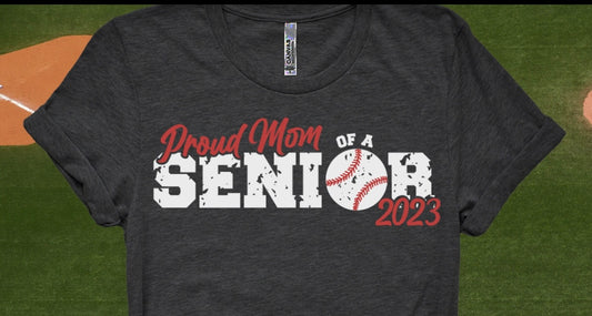 Proud senior mom Baseball